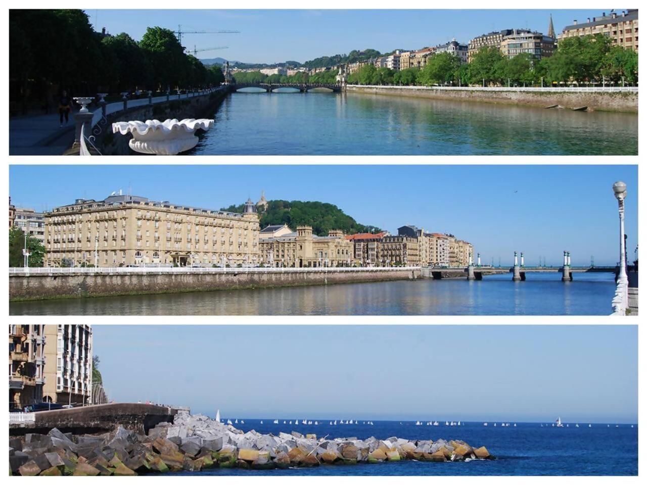 Apartamento Con Parking Privado Cerca De Zurriola San Sebastián Eksteriør billede
