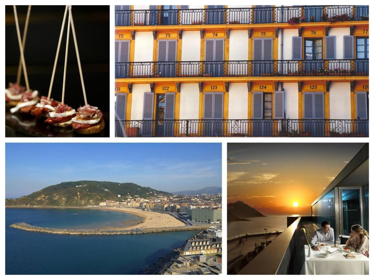 Apartamento Con Parking Privado Cerca De Zurriola San Sebastián Eksteriør billede